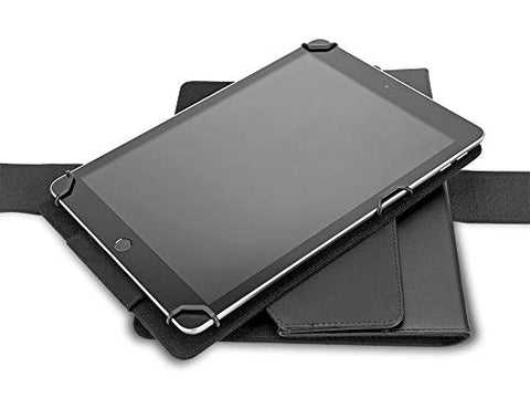 Aviation Supplies & Academics, Ipad Rotating Kneeboard, W 7" (closed) X H 10" X D 1"; W 14-3/4" (opened)