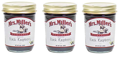 Seedless Black Raspberry Jam 9oz