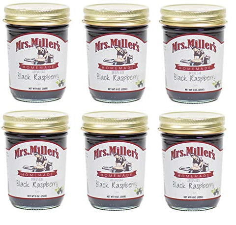 Seedless Black Raspberry Jam 9oz