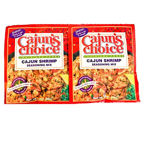 Cajun's Choice Cajun Shrimp Seasoning Mix, .3 oz.