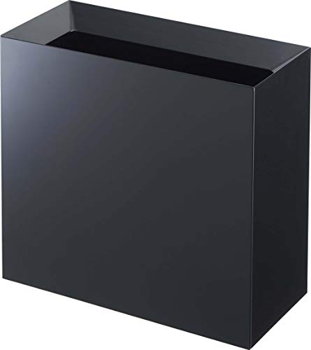 Tower Rectangular Trash Can - Black