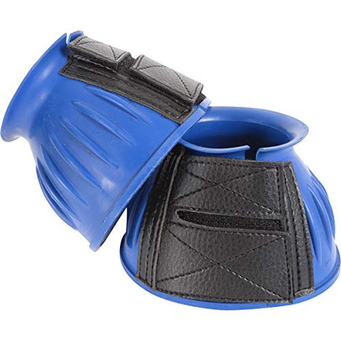 Rubber Bell Boots, Blue, Large
