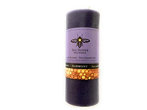 Beeswax Aromatherapy Pillar 2" x 4.75" - Harmony