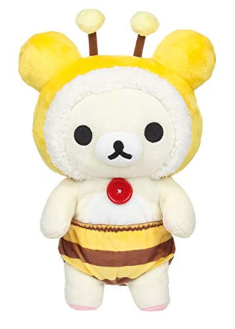 Rilakkuma San-X Licensed Korilakkuma Honey Bee Plush Doll - 10"