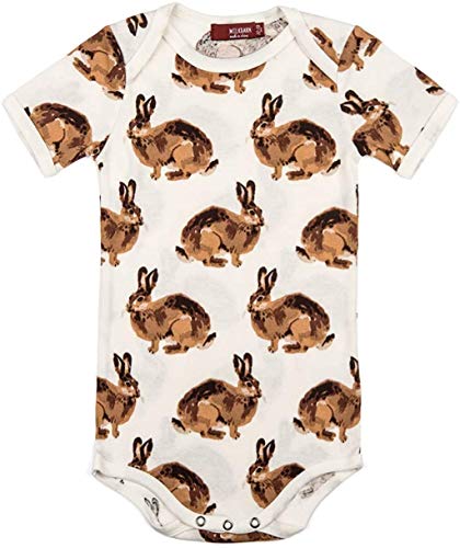 Bunny Organic Cotton One Piece, 6-12M