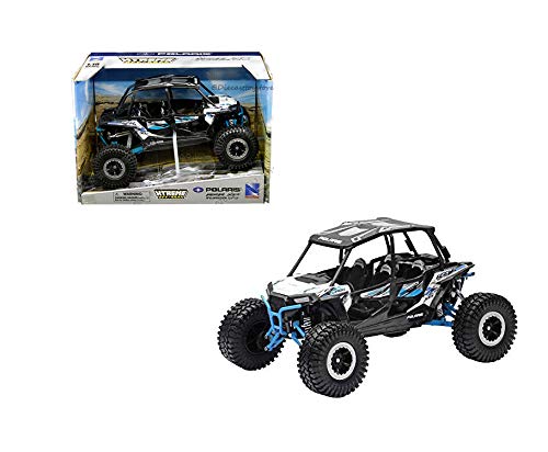 1/18 Polaris RZR XP 4 Turbo Rock Crawler (White Lightning)