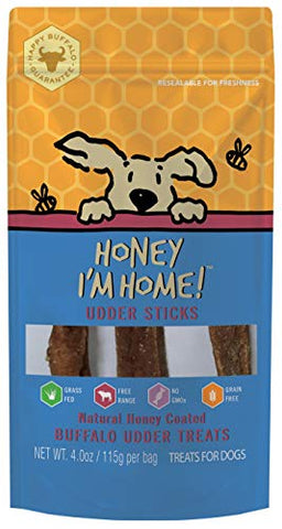 Honey D Buf Udder Stks 4oz