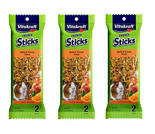 Vita Guinea Pig Sticks Apple/Orange 3.5Oz