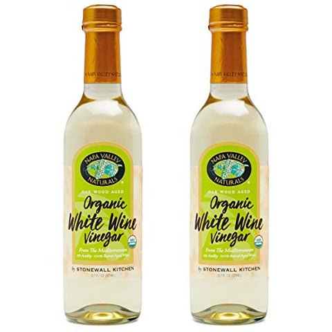 Napa Valley Naturals Organic White Wine Vinegar - 12.7 fl oz bottle