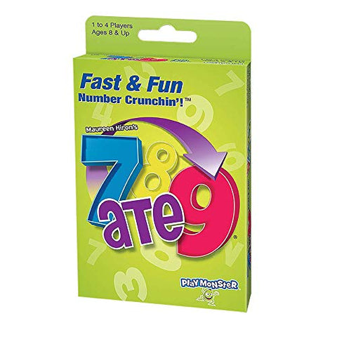 PlayMonster 7 ATE 9 - Fast & Fun Card Game