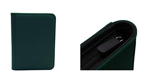 Binder: Dex Zipper 4-Pocket Green