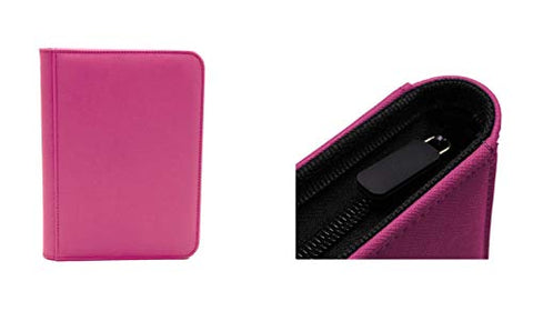Binder: Dex Zipper 4-Pocket Pink