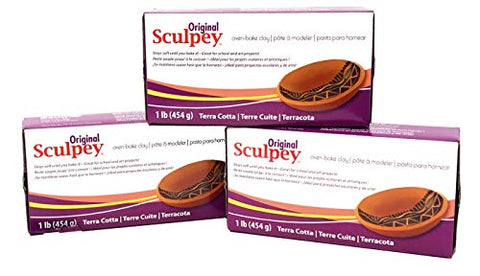 Original Sculpey - Terra Cotta, 1 lb