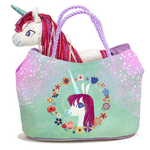 Uni The Unicorn Sassy Sak 8"