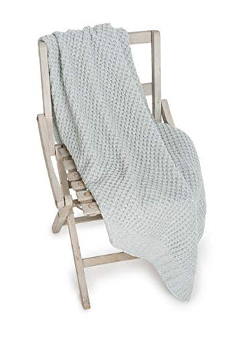 Waffle Baby Blanket HE Sea Glass, 30"x32"