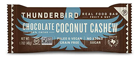 Real Food Bar Chocolate Coconut Cashew 1.7oz