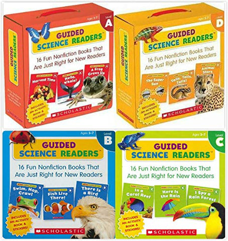 Guided Science Readers Pack (Levels A-D), Boxed Set (Paperback)
