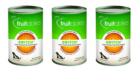 FRUITABLES FRUITABLES SWITCH FOOD TRANSITION SUPPLEMENT PUMPKIN 15 OZ