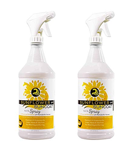 Horse Grooming Solutions -  Sunflower Suncoat SPF Spray 32 Fl Oz