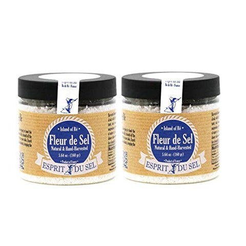 Esprit Du Sel Fleur De Sel Sea Salt 5.6oz/160gr