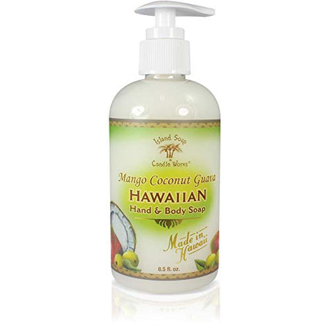 Hawaiian Hand and Body Soap, Mango Coconut Guava