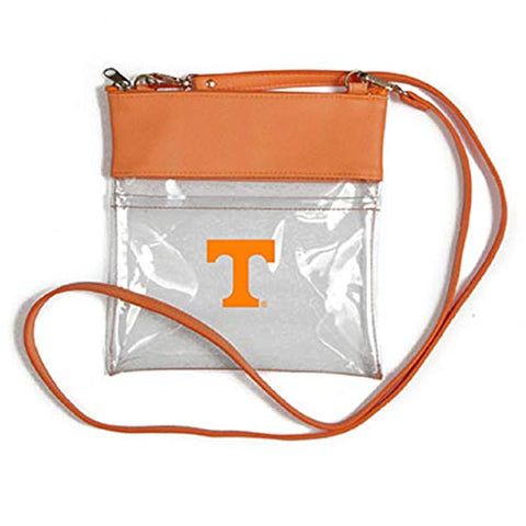 Tennessee Volunteers Clear Gameday Crossbody, Size 7.5"w x 8"h, Straps 56” long
