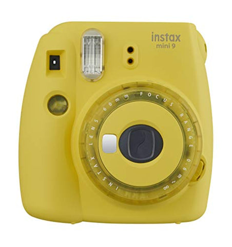 Fuji Instax Mini 9 Yellow with Clear Accents