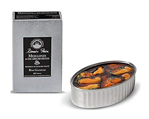 Ramon Pena Mussels in Pickled Sauce 8/12 Silver Line 110g