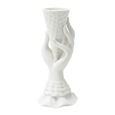 Muse I-Scream Vase, White