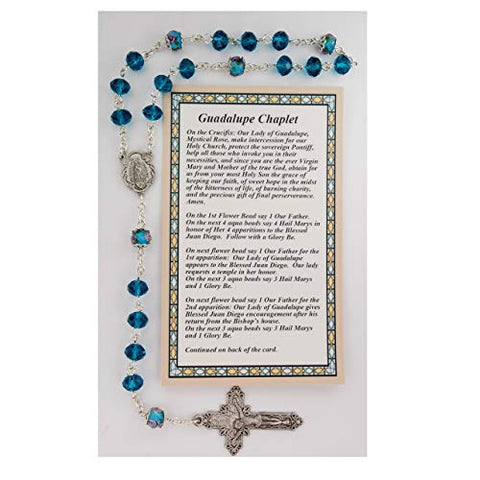 O.l. Guadalupe Chaplet, Carded