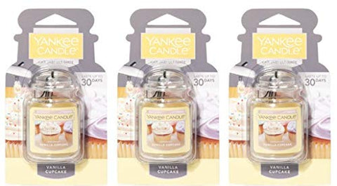 Yankee Candle Car Jar Vanilla Cupcake