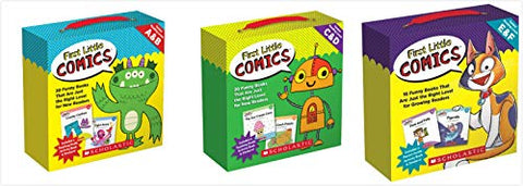 First Little Comics Levels A-F Bundle (Pack of 3) (Paperback)