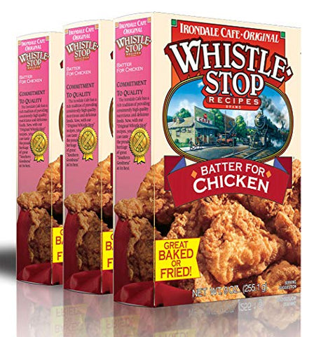 WhistleStop Recipes Fried Chicken Batter, 9 oz