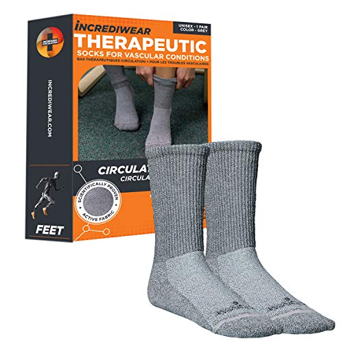 Circulation Socks, Crew - Grey, Xl