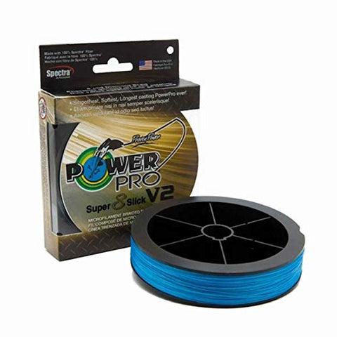 Power Pro 31500201500A Super Slick V2 20lb 1500yd Blue