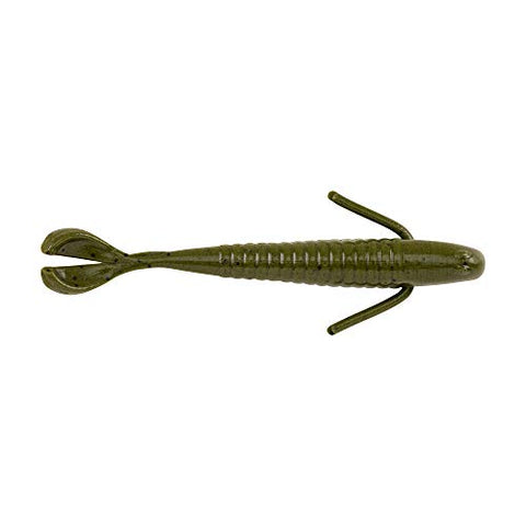 Berkley - PBWB4-GP PowerBait Water Bug, Green Pumpkin, 4", 8 Bag