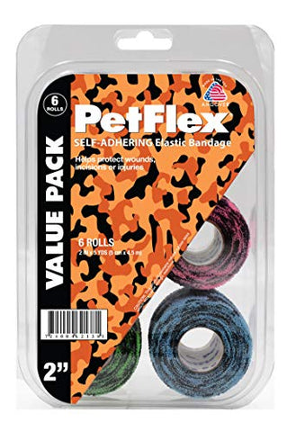 Andover Petflex Camo Colorpack 2"