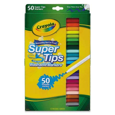 50 ct. Washable Super Tips Markers