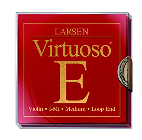 Larsen Virtuoso Violin E Steel Plain Loop End, 4/4 Medium