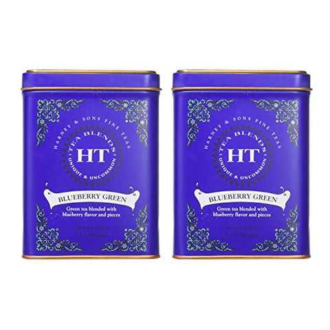 HT Tins - Flavored Green Tea, Blueberry Green (20 ct)