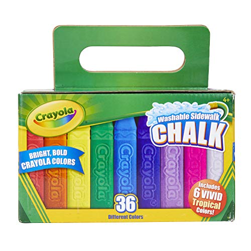 36 ct. Washable Sidewalk Chalk