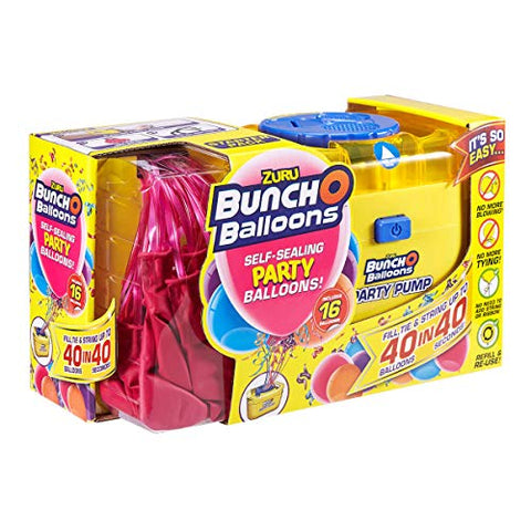 Zuru Bunch O Balloons W/ Party Pump Includes 16 Ballons