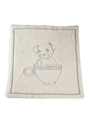 CozyChic Teacup Puppy Blanket Ocean, 30" X 32"