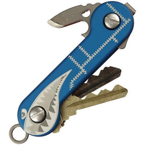 KeyBar Bomber Blue Anodized