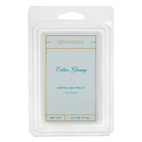 Aromatique Cotton Ginseng Wax Melt Cubes 2.7 oz 77g