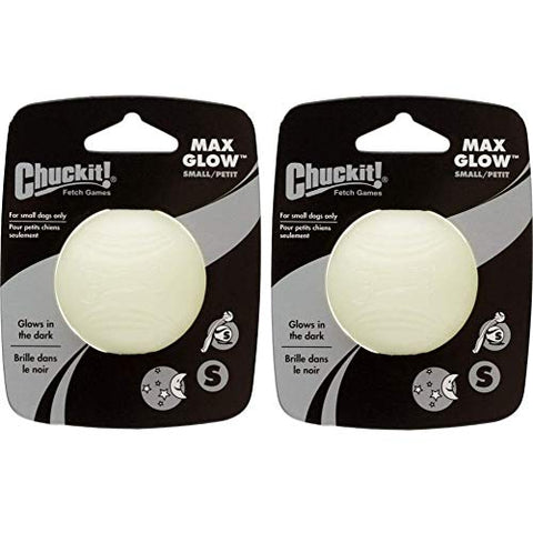 Canine Hardware Chuckit! Max Glow Ball, Small