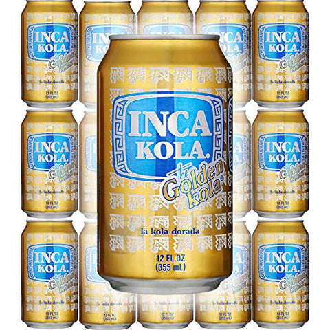 Inca Kola - The Golden Kola Cans 12oz