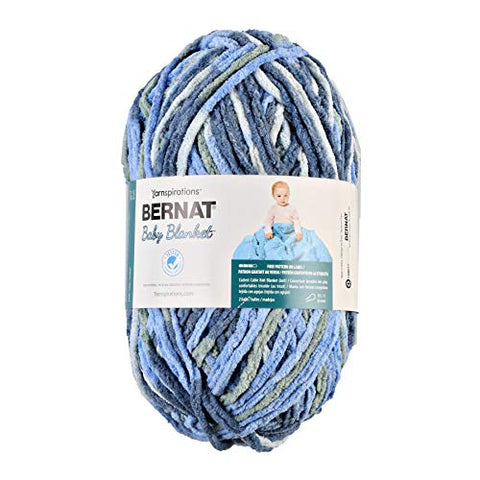 Bernat Baby Blanket BB, 10.50 oz (Lovely Blue)