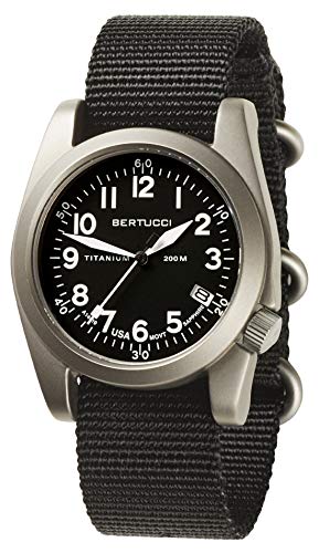 A-11T Americana, Black Dial- #95 Black Nylon Band