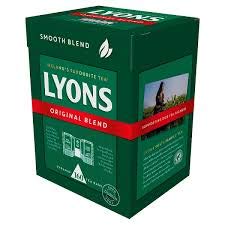 Lyons Original Blend Teabags 160s 16.3oz (464g)